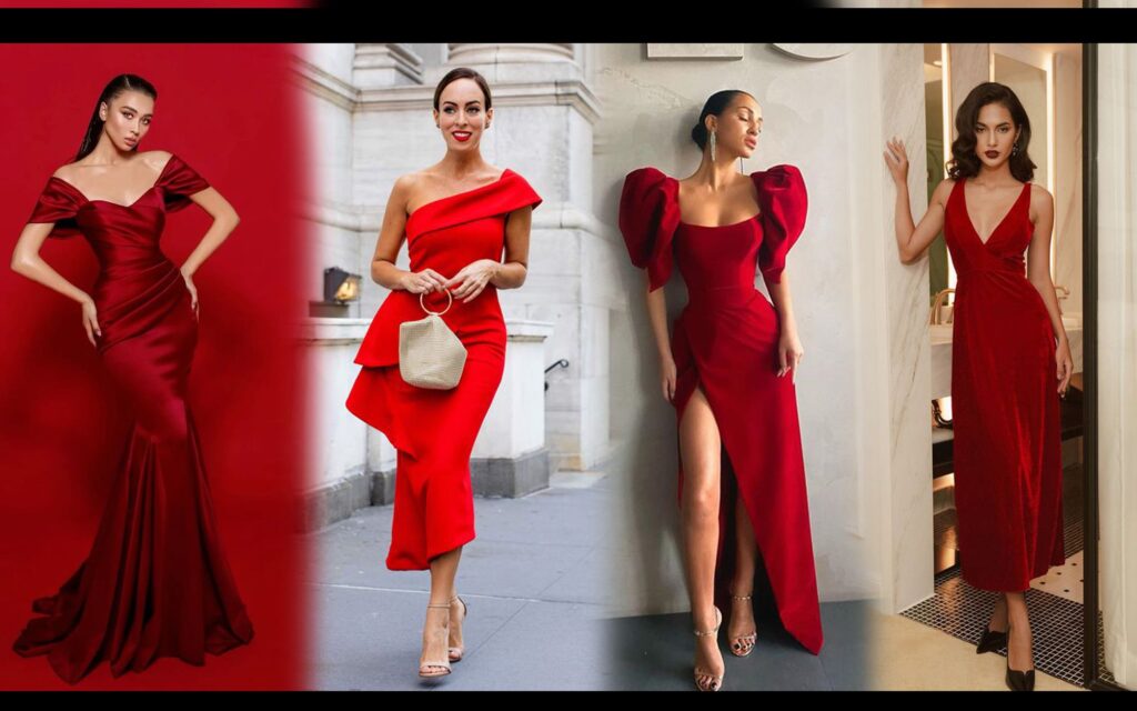 Stunning red dress ideas